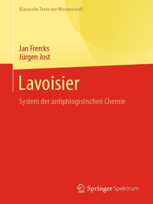 Title details for Lavoisier by Jan Frercks - Available